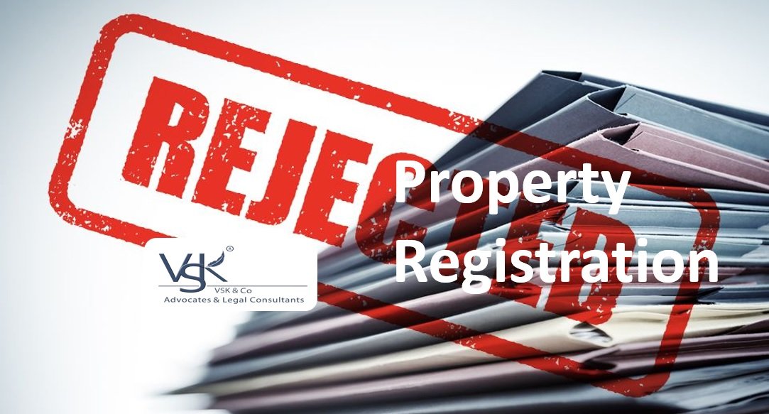 property registration rejected by registrar