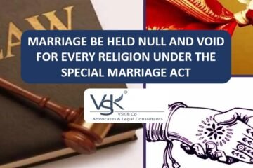WHEN CAN A MARRIAGE BE HELD NULL AND VOID FOR EVERY RELIGION UNDER THE SPECIAL MARRIAGE ACT