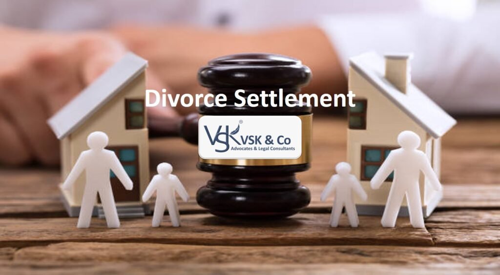 Divorce settlement.